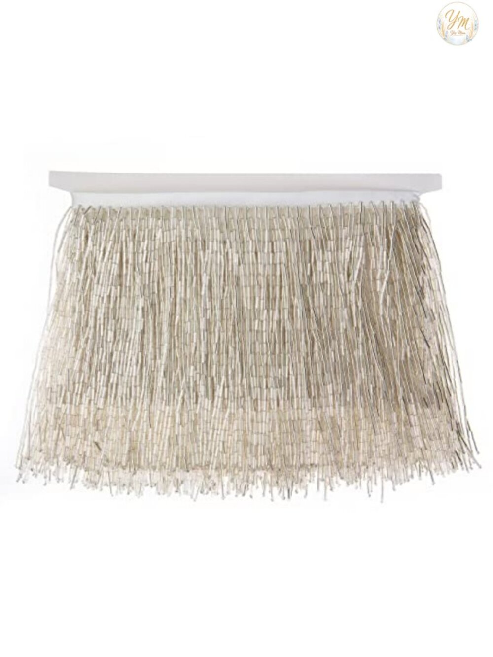 Beaded Fringe Trim 6 Inch Wide Tassel for Crafts DIY Dress Decor